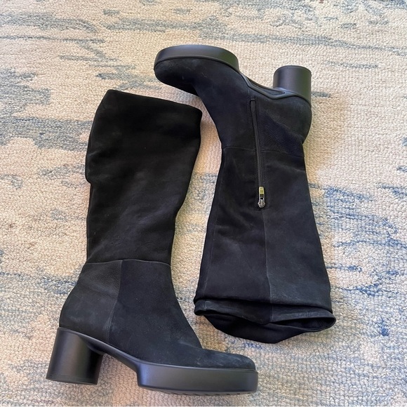 ECCO SHAPE SCULPTED MOTION 35 SLOUCHY HIGH-CUT BOOT ROUND HEEL SIZE 8 - Picture 8 of 9